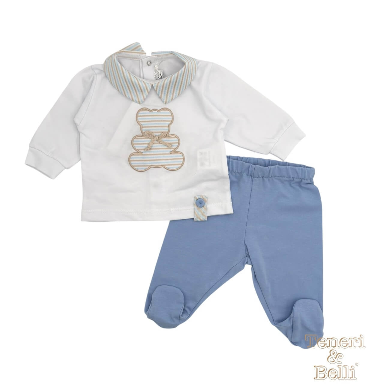 Tutina Neonato Teneri e Belli Cotone