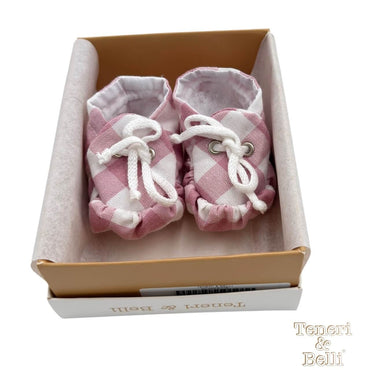 Scarpina Cotone a calzino Teneri e Belli