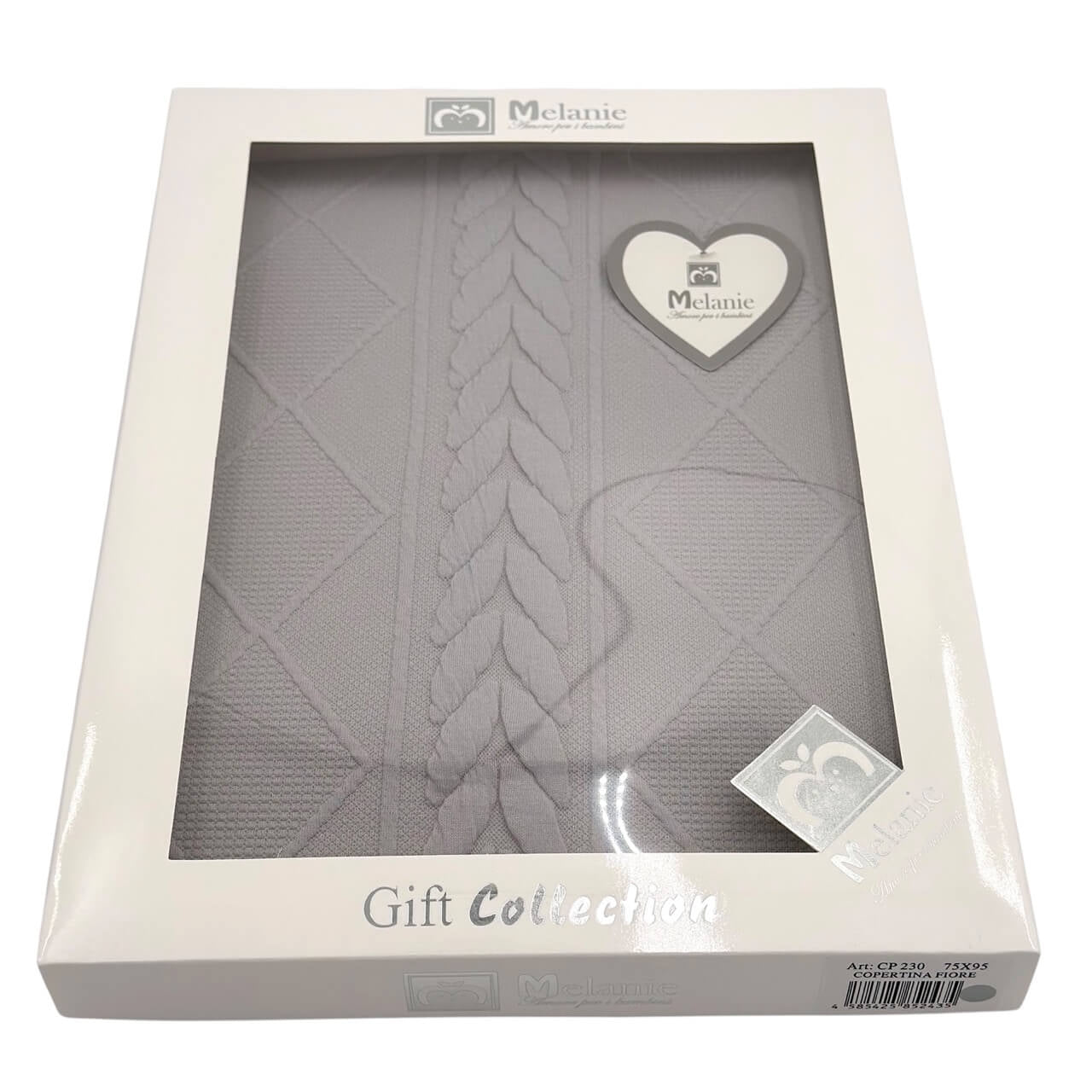 Copertina Lettino 110x140 cm Treccia