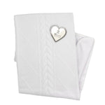 Copertina Lettino 110x140 cm Treccia