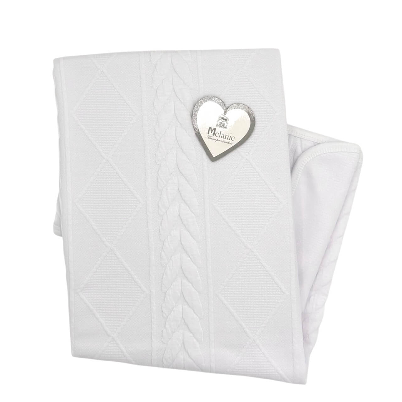 Copertina Lettino 110x140 cm Cuore