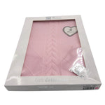 Copertina Lettino 110x140 cm Treccia