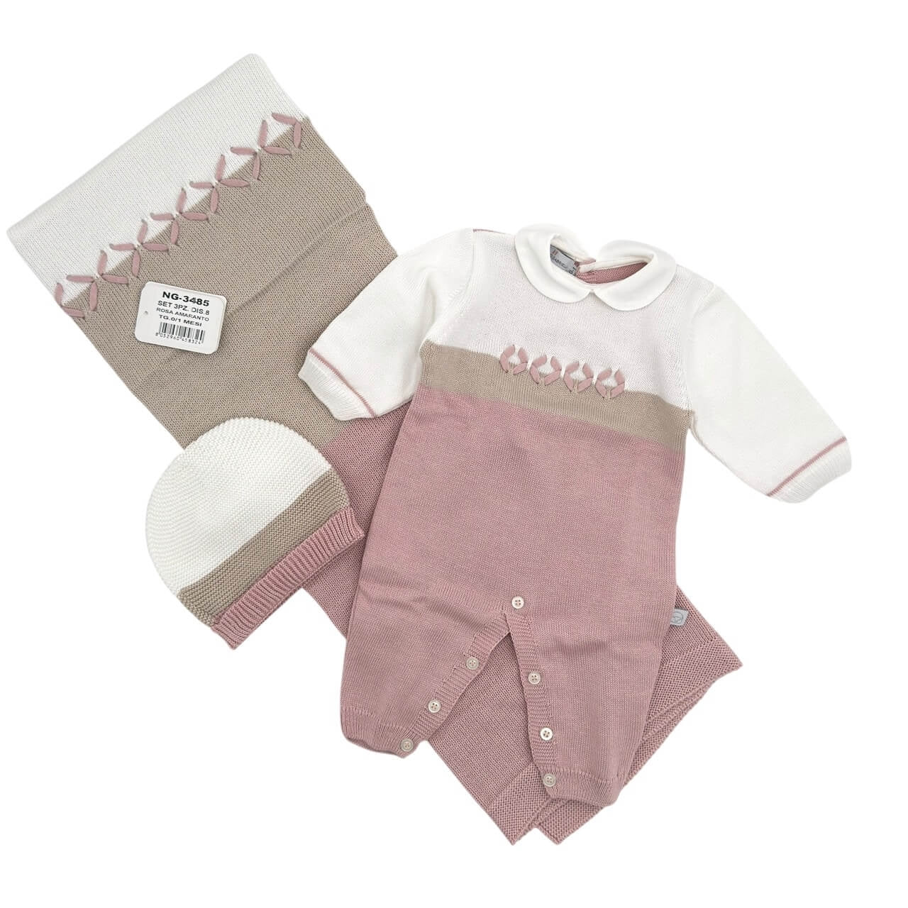 Set 3 Pezzi in Filo/Cotone Nazareno Gabrielli