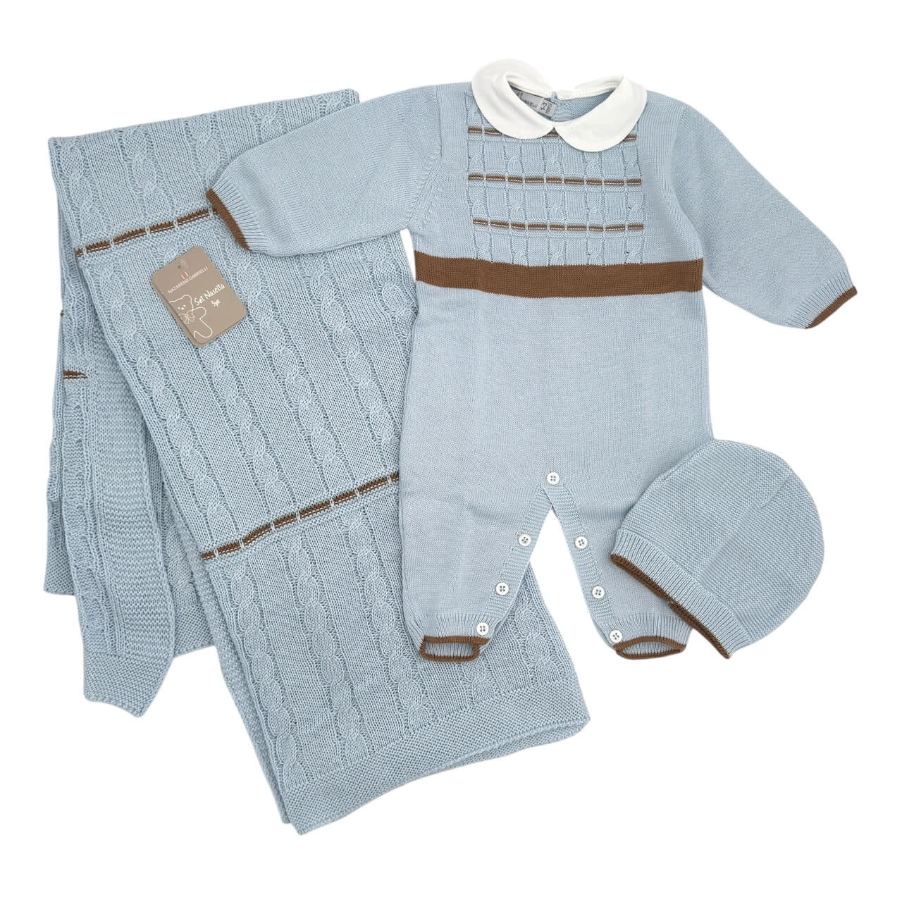 Set 3 Pezzi in Filo/Cotone Nazareno Gabrielli