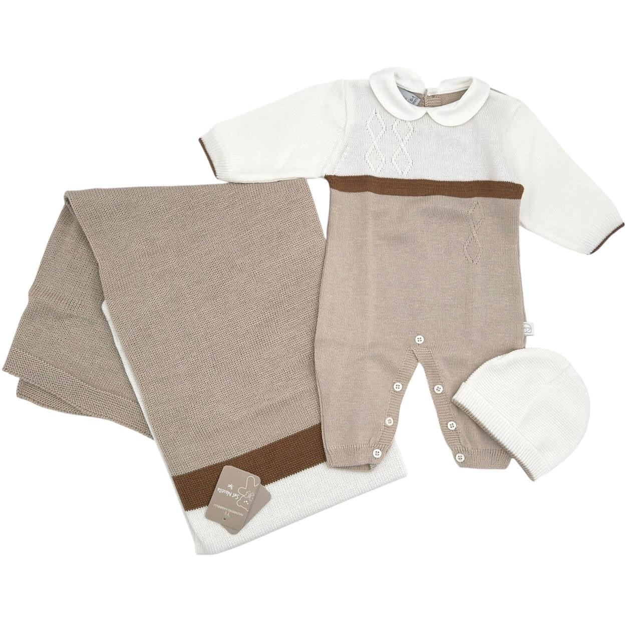 Set 3 Pezzi in Filo/Cotone Nazareno Gabrielli