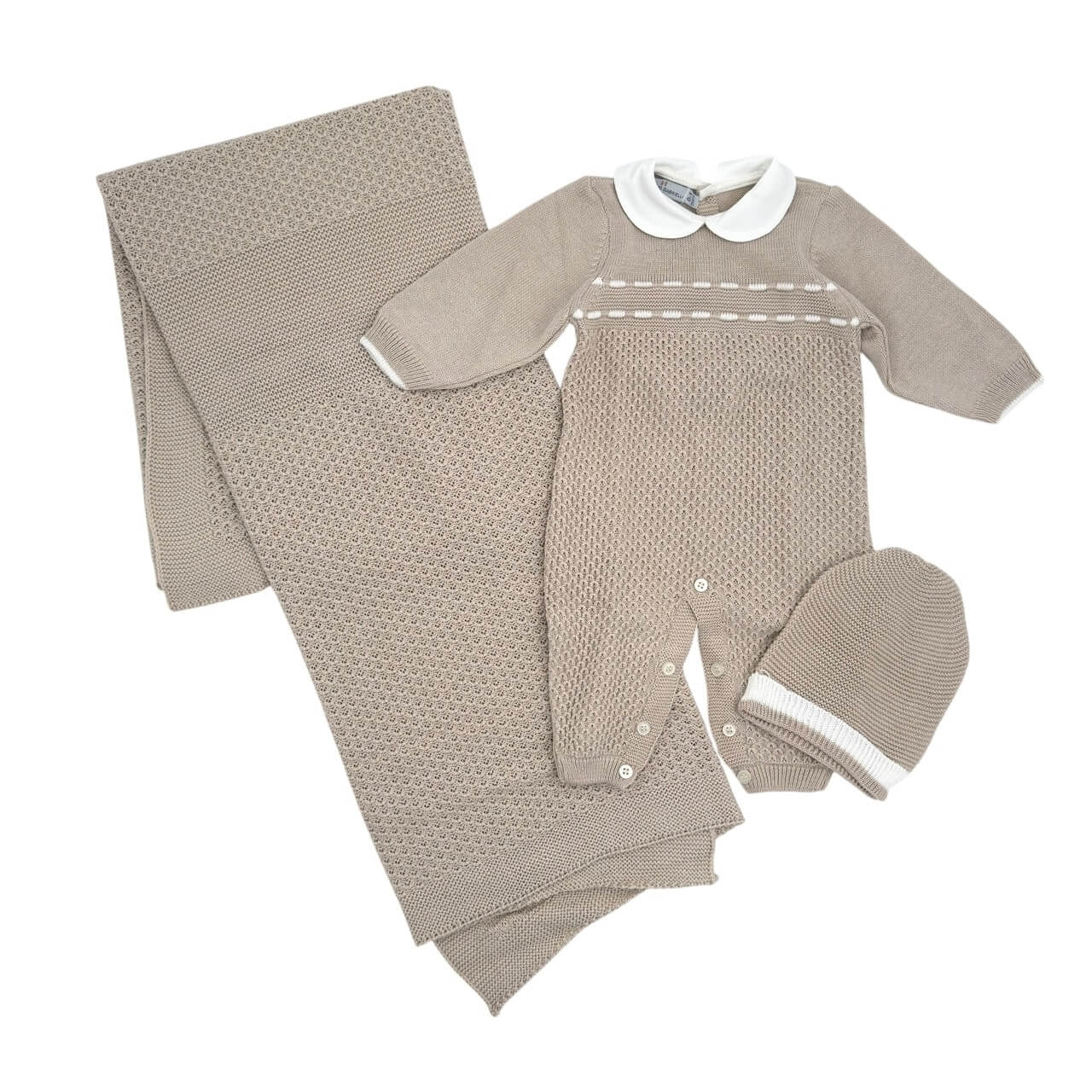 Set 3-teilig aus Garn/Baumwolle Nazareno Gabrielli