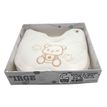 6 Bavette Ricamate Irge con Clip