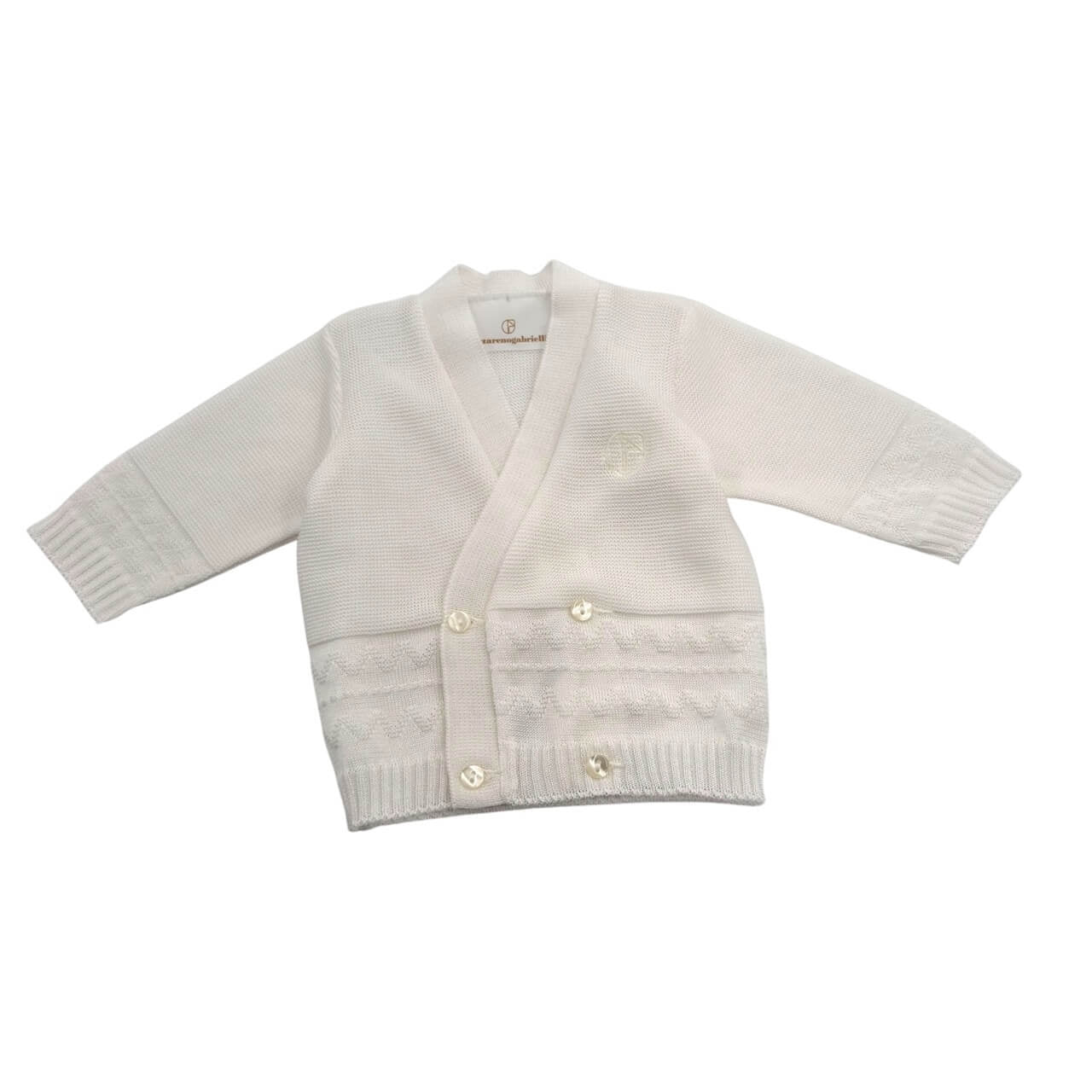 Cardigan Scaldacuore Incrociatino Coprifasce in Filo Nazareno Gabrielli