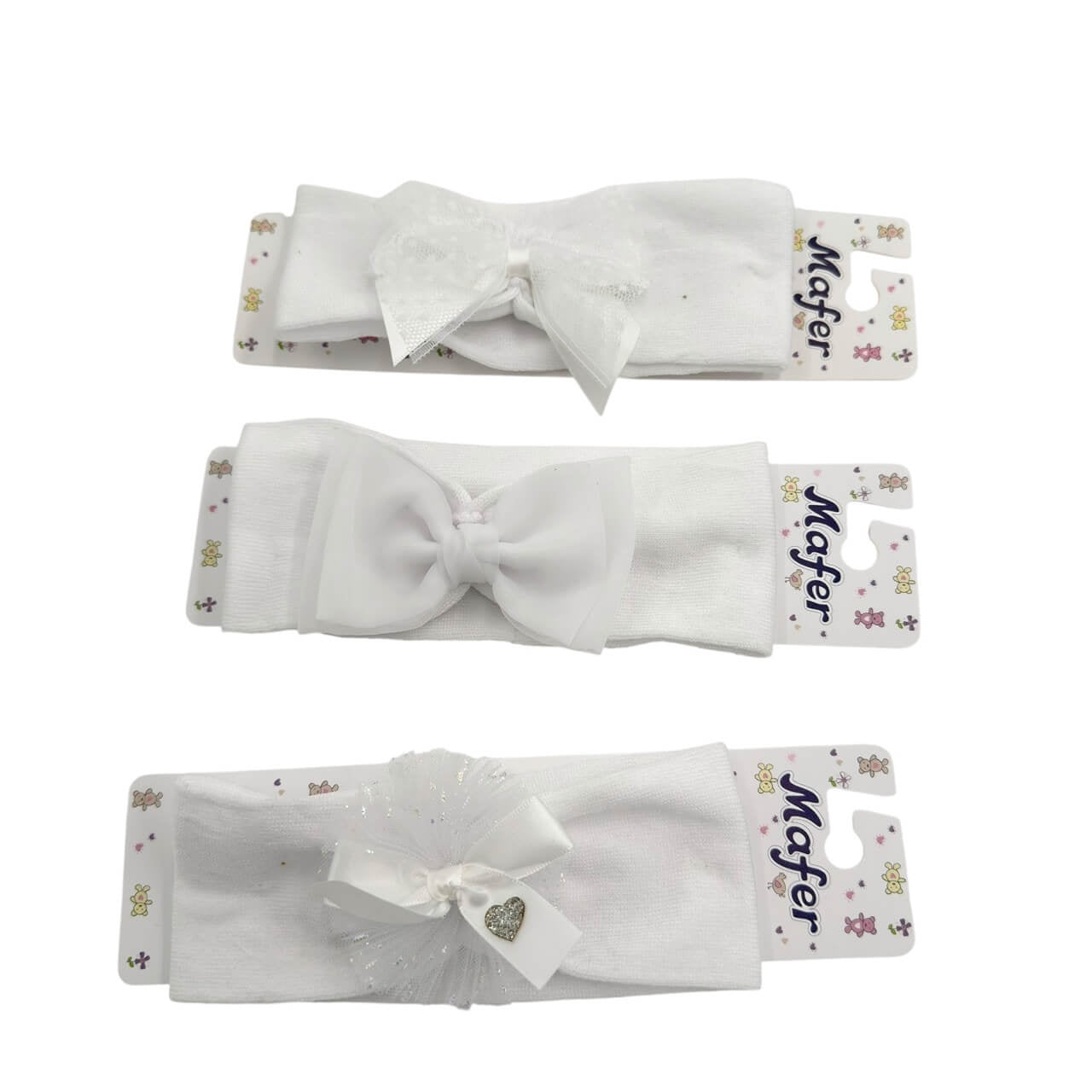 3 Fascie Neonata in cotone 0/12 Mesi