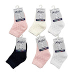 6 Paar Socken aus reiner Lochbaumwolle