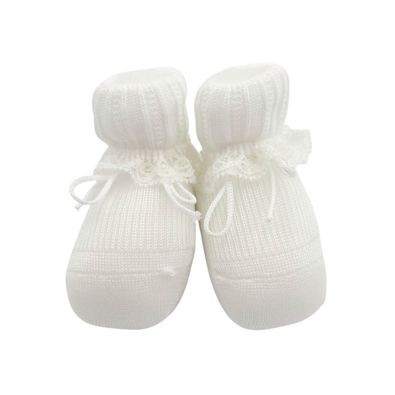 Scarpina Filo/cotone a calzino Merletto