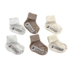 6 Socken aus Baumwolle für Neugeborene