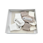 6 Baumwollsocken für Neugeborene