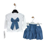 Baby-Mädchen-Outfit aus Baumwolle