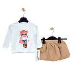 Baby-Mädchen-Outfit aus Baumwolle