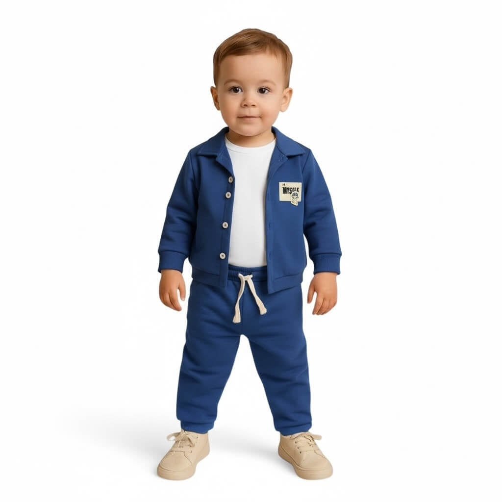 3-teiliges Babyset aus Baumwolle 