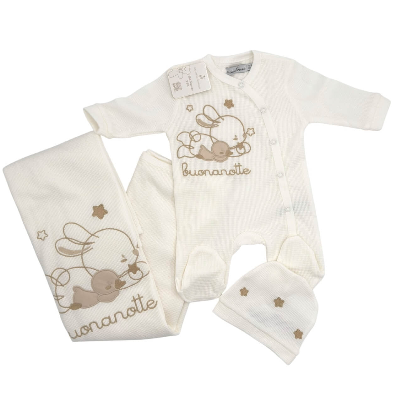 Set 3 pezzi in Cotone Nazareno Gabrielli