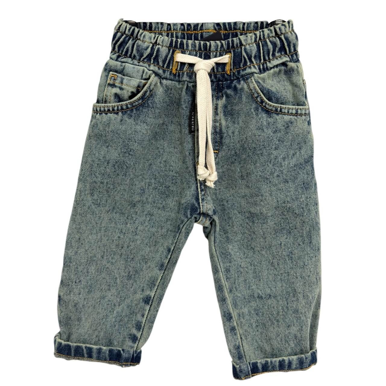 Sandfarbene Babyjeans Rebel