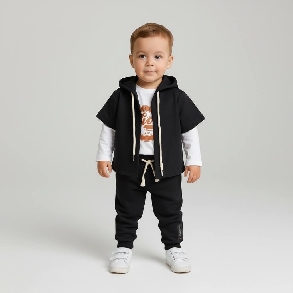 3-teiliges Babyset aus Baumwolle 