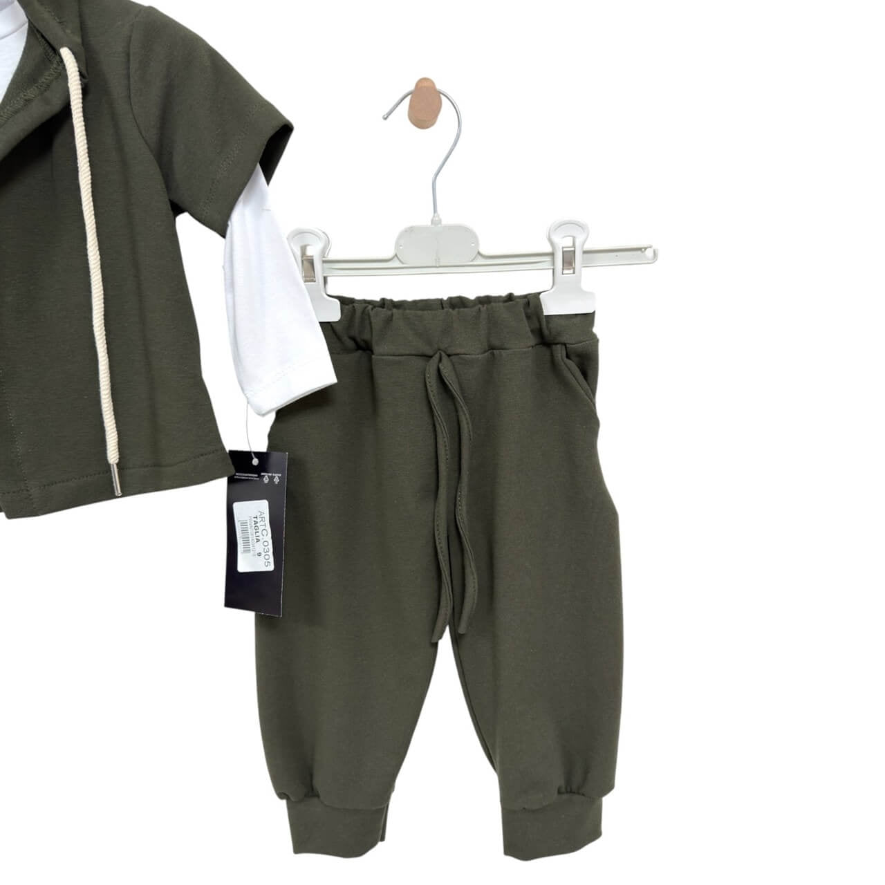 3-teiliges Babyset aus Baumwolle 