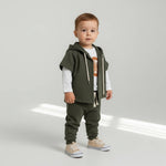 3-teiliges Babyset aus Baumwolle 
