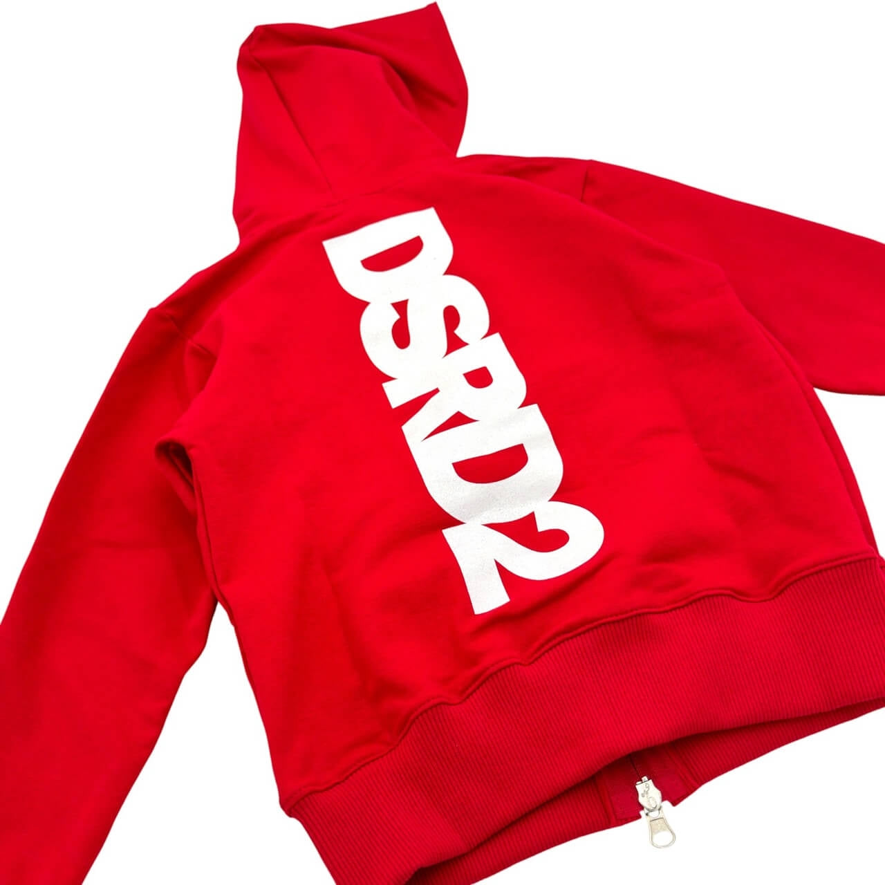 Sweatshirt aus Baumwolle für Babys, bedruckter Rücken