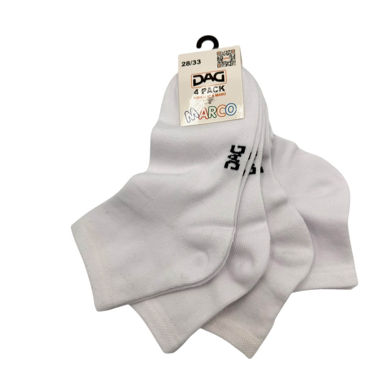 4 Baumwollsocken
