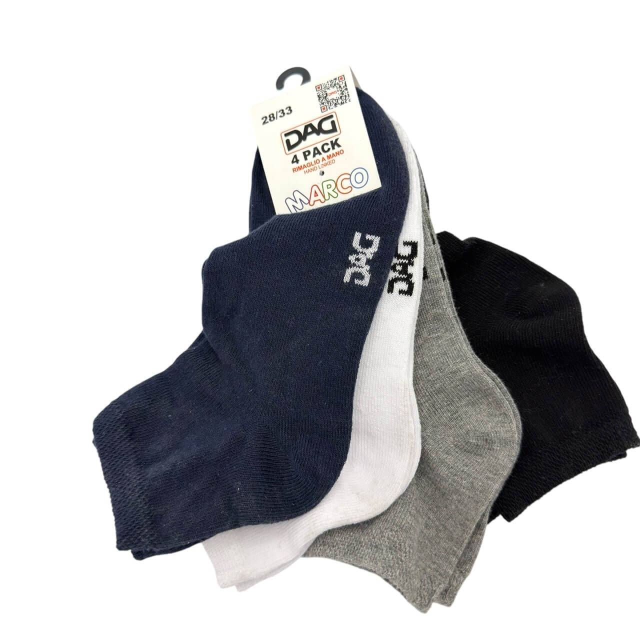 4 Baumwollsocken
