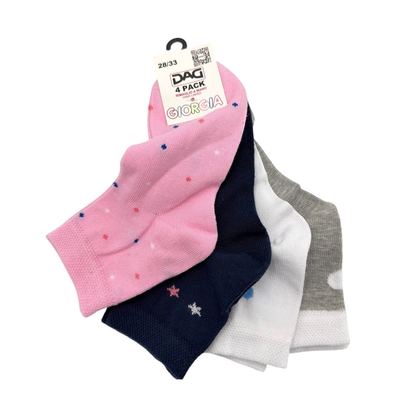 4 Baumwollsocken