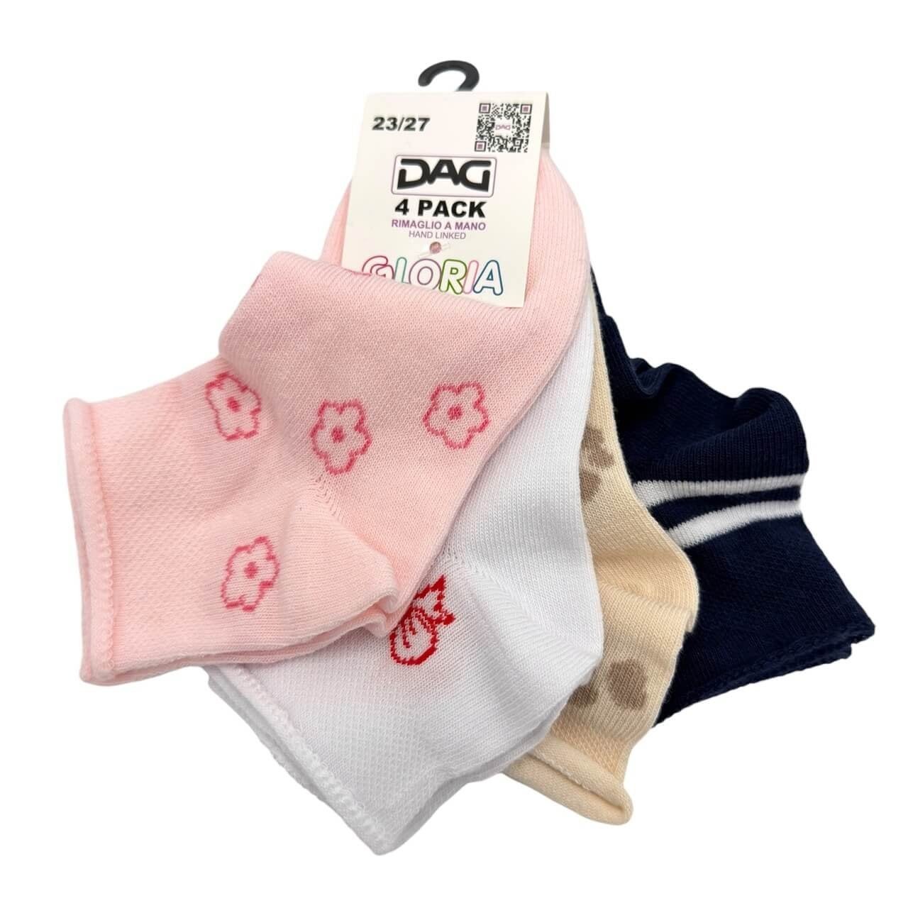4 Baumwollsocken