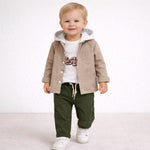 3-teiliges Babyset aus Baumwolle 