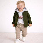 3-teiliges Babyset aus Baumwolle 