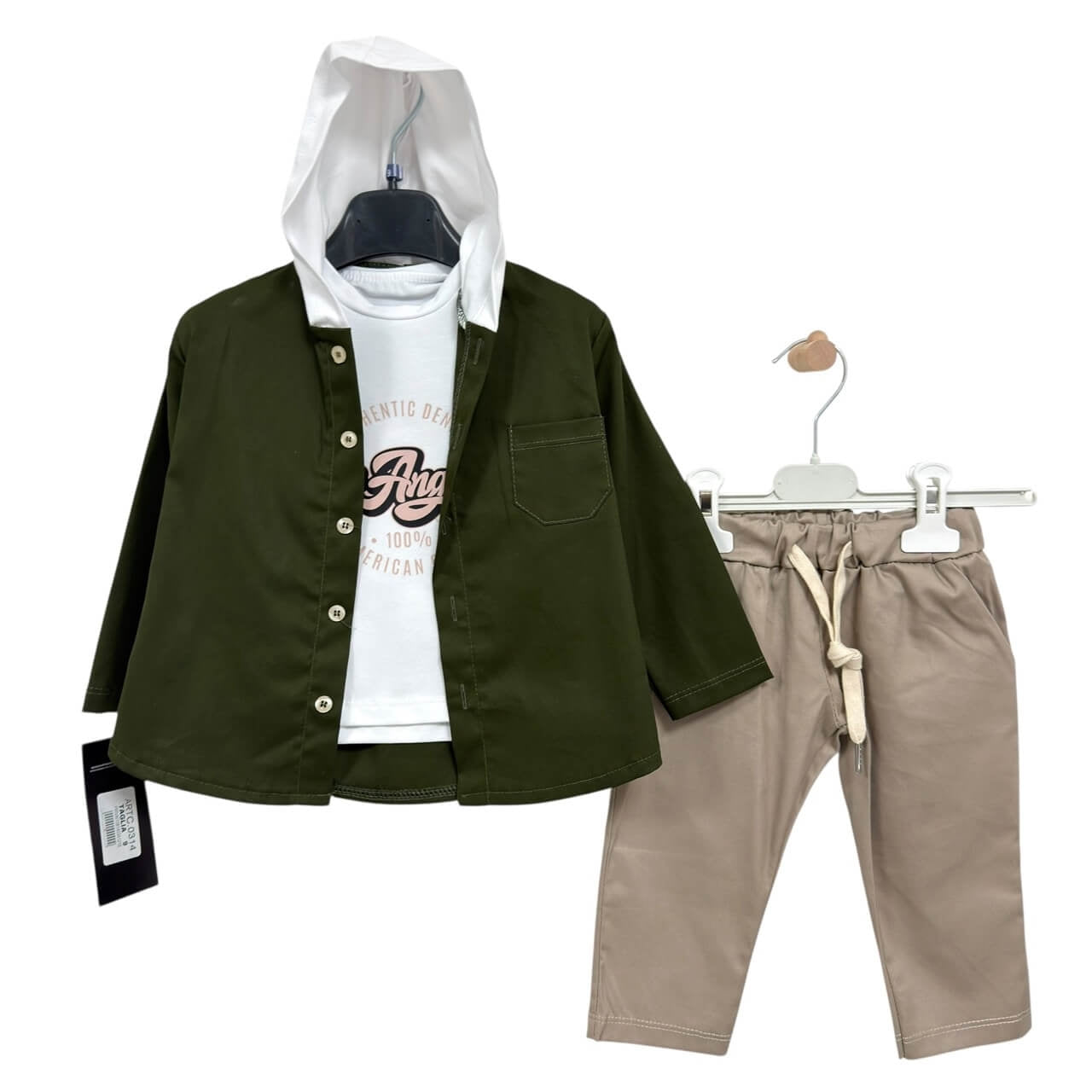 3-teiliges Babyset aus Baumwolle 