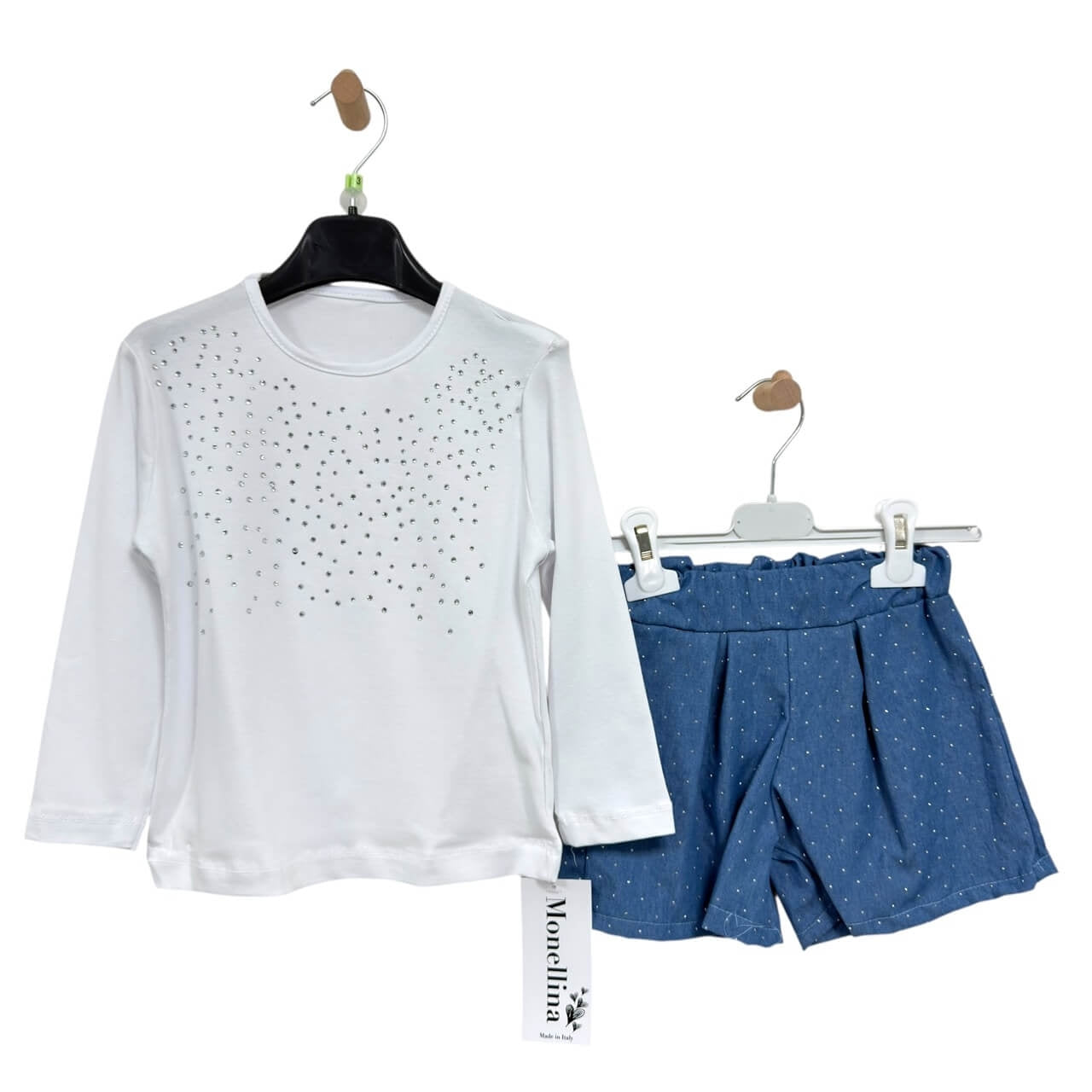Baby-Mädchen-Outfit aus Baumwolle