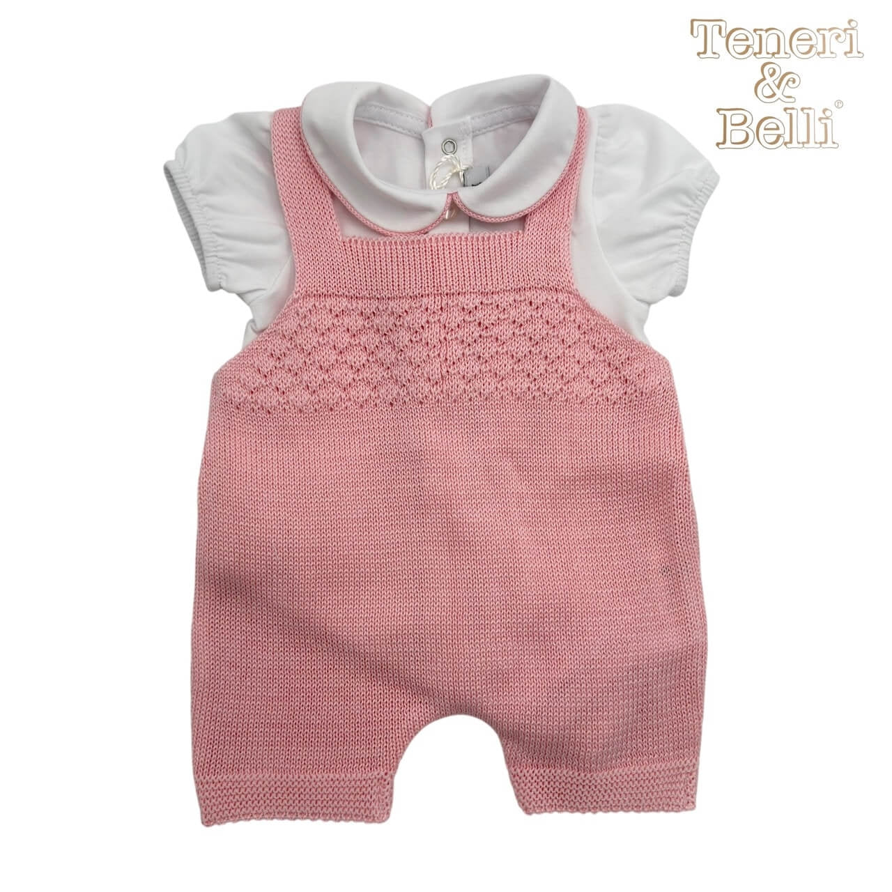 Pagliaccetto in Filo/cotone Neonata - Teneri e Belli