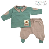 Tutina in Cotone HopHoplà Dino