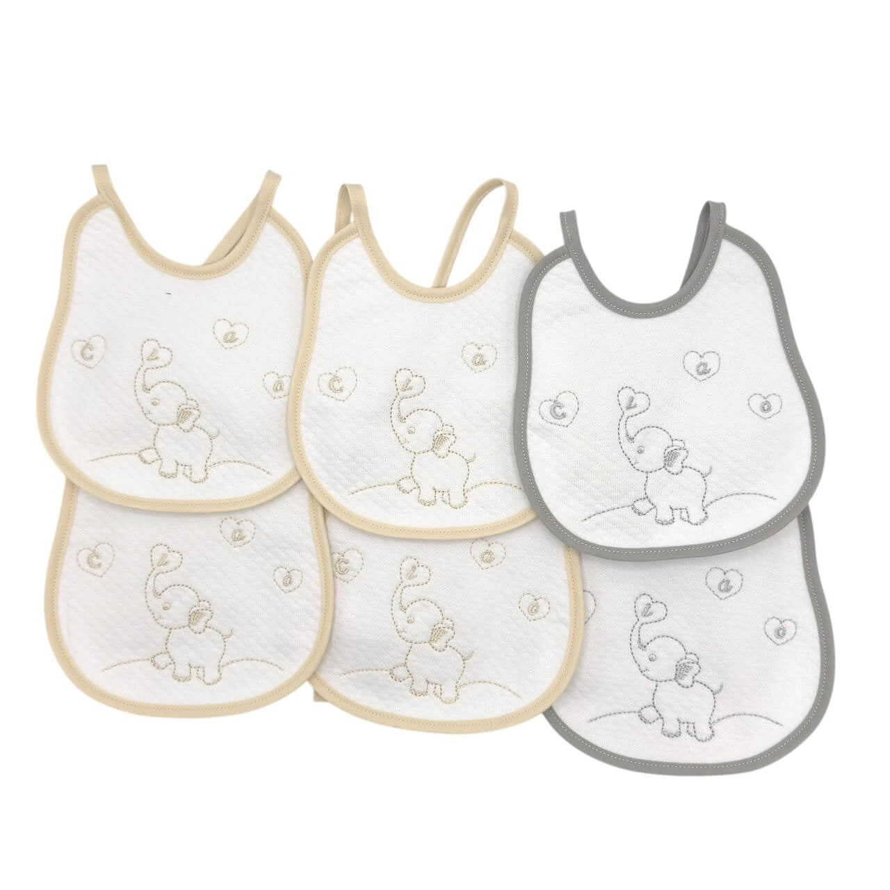 6 Lätzchen Jacquard - Birillini