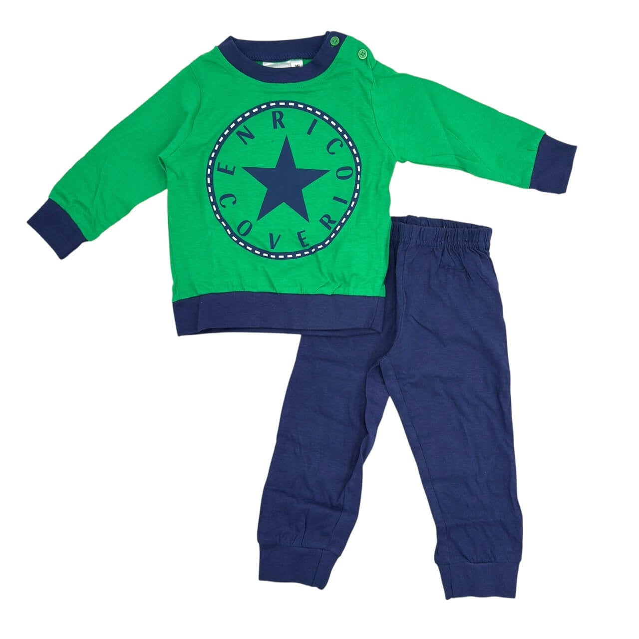 Baby-Schlafanzug Baumwolle - Enrico Coveri