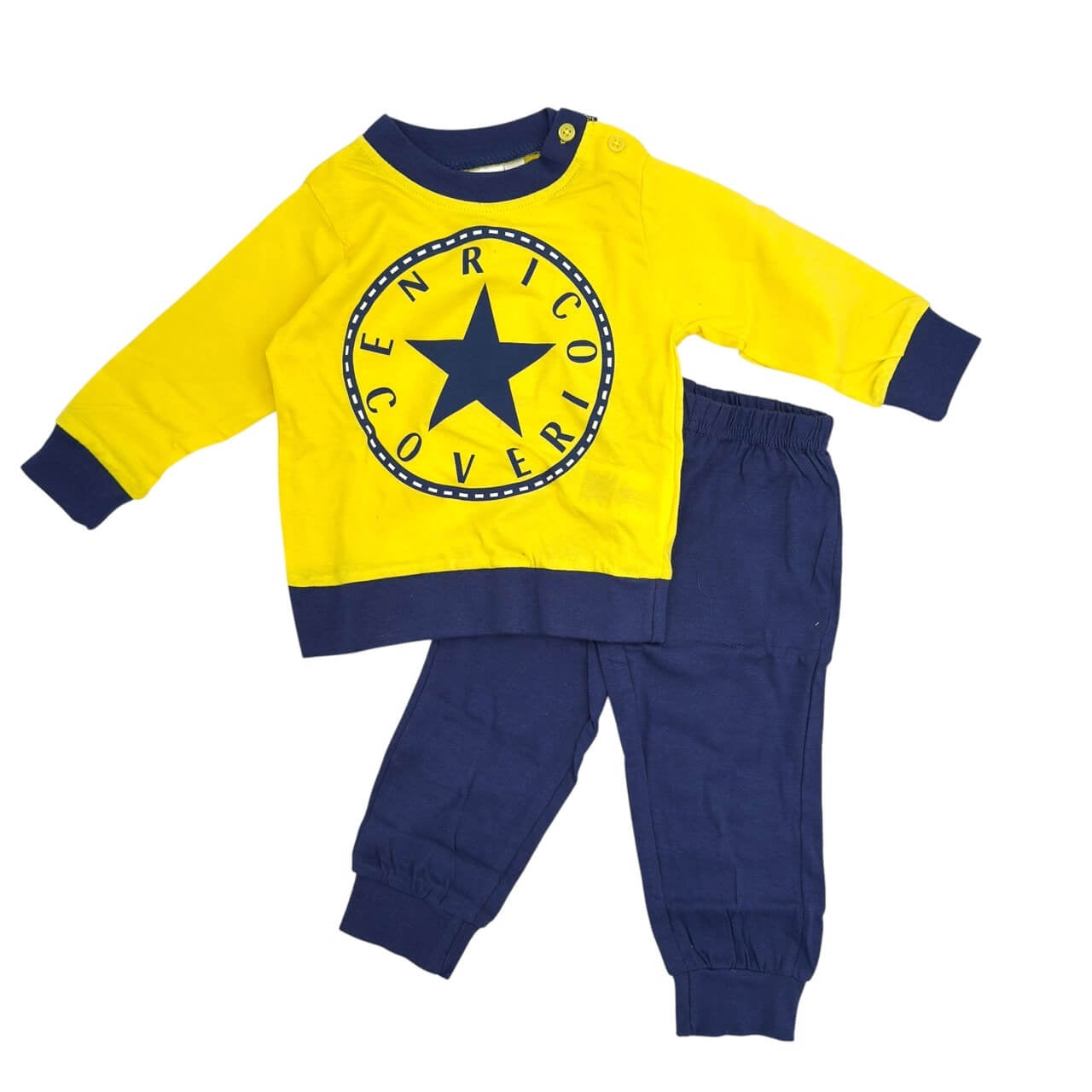 Babyschlafanzug aus Baumwolle – Enrico Coveri