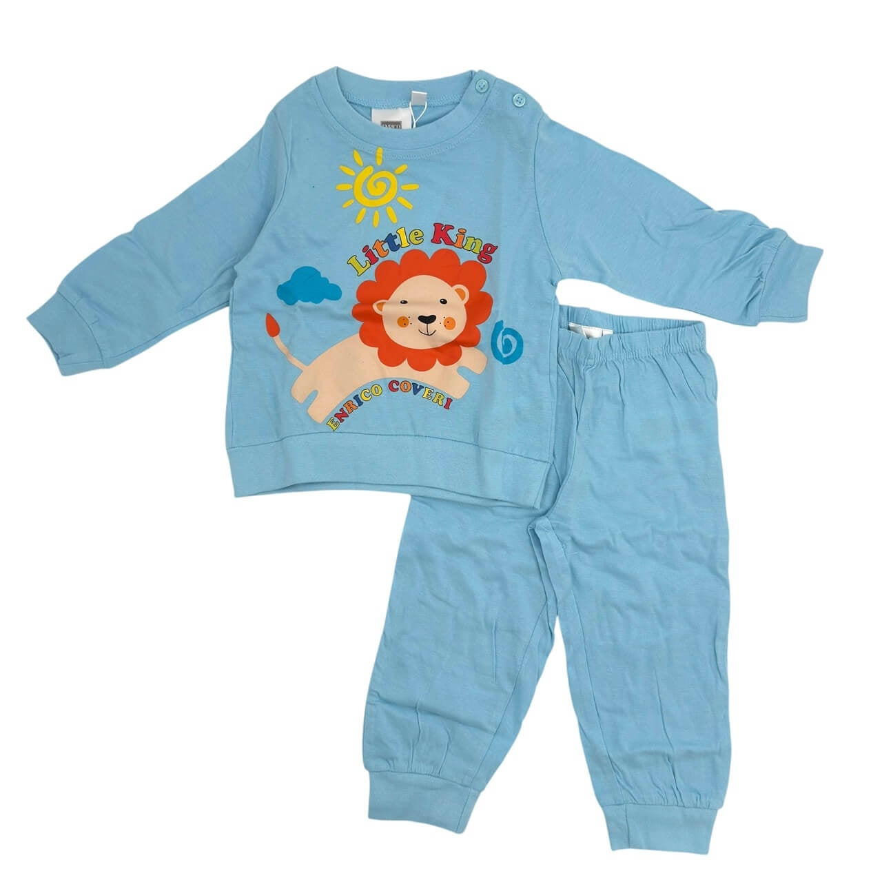 Baby-Schlafanzug aus Baumwolle - Enrico Coveri