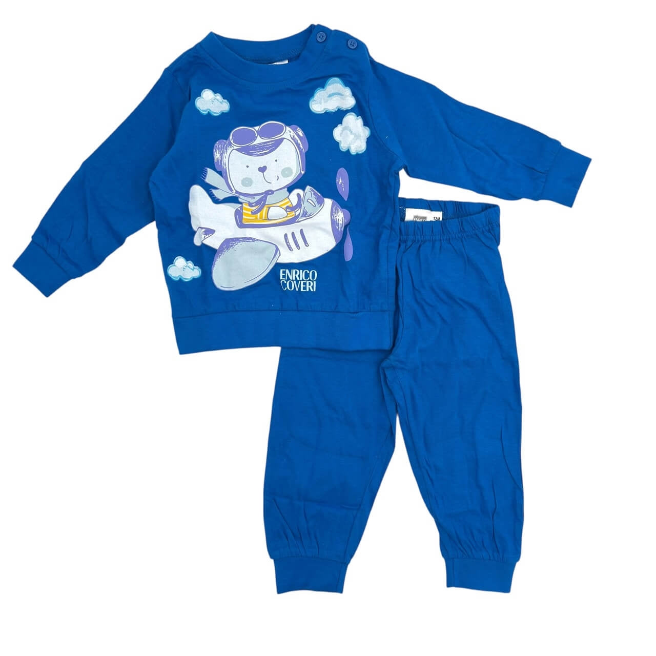 Baby-Schlafanzug Baumwolle - Enrico Coveri