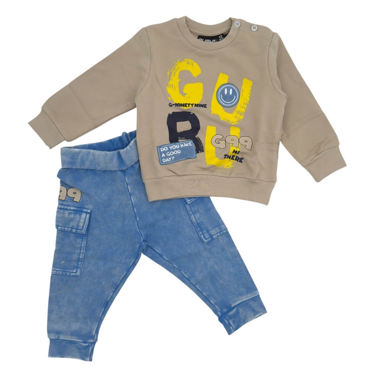 Tuta Cotone Guru Neonato