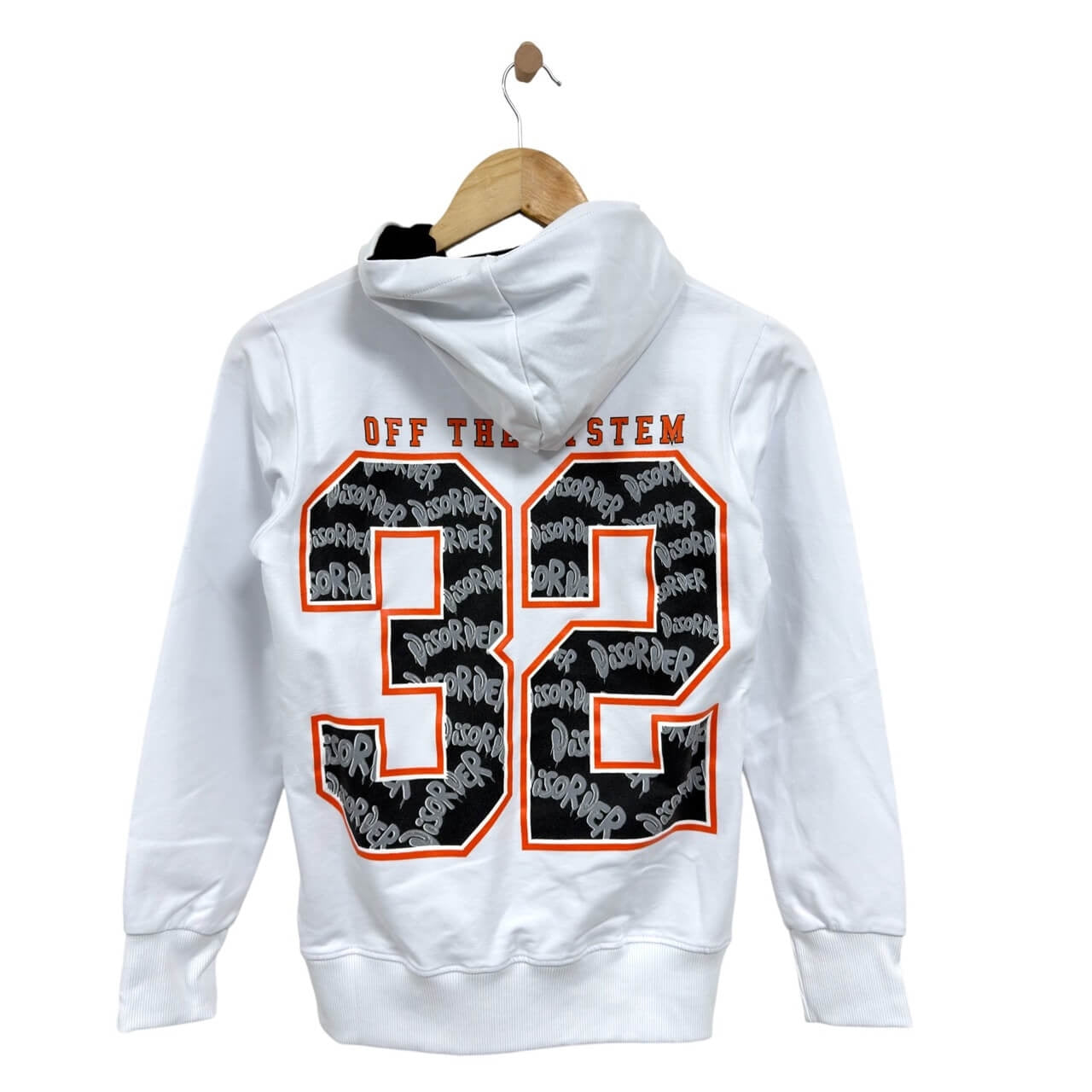 Sweatshirt aus Baumwolle für Babys, bedruckter Rücken