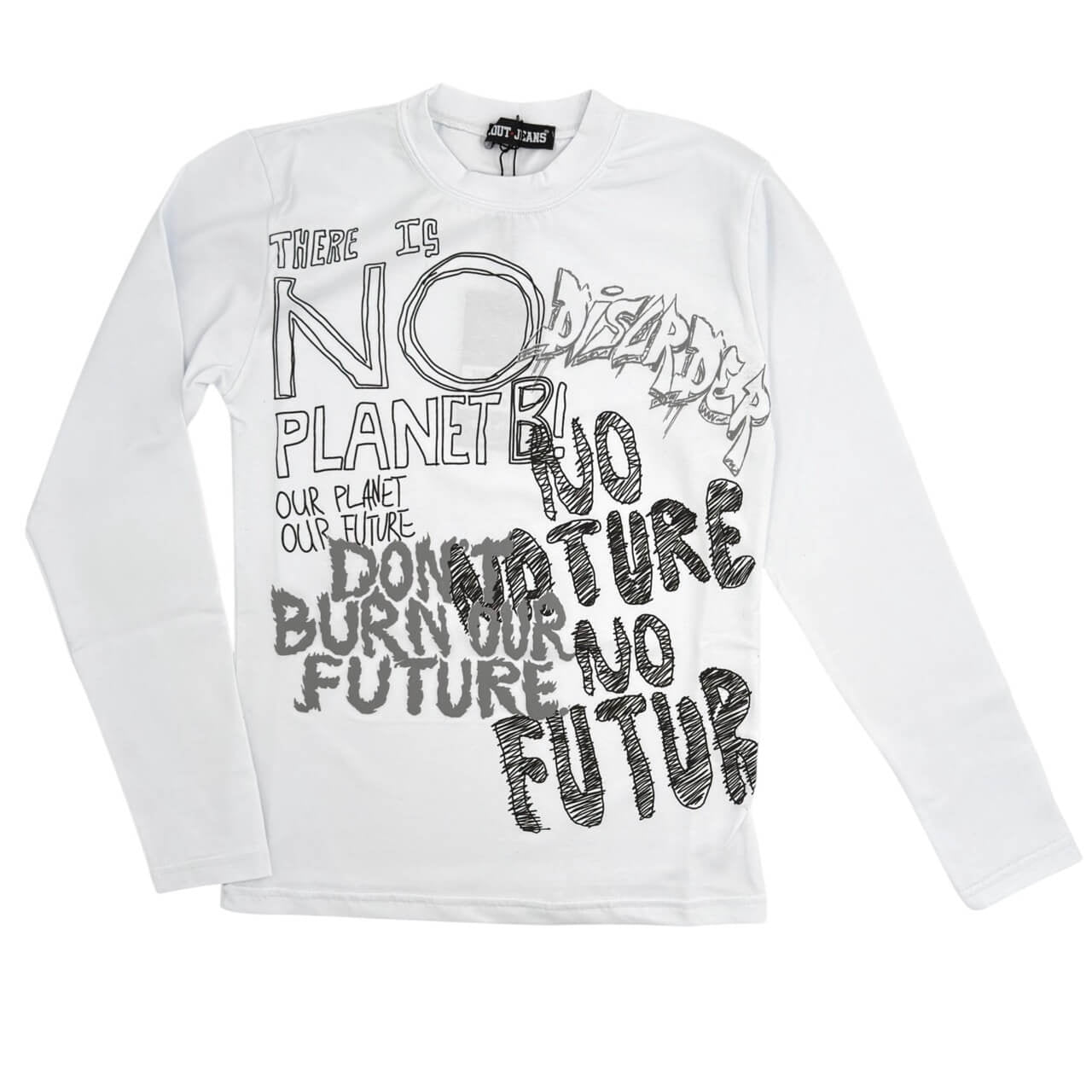 Langarmshirt mit Retro-Print für Babys