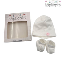 Set Cappello + Scarpe in Cotone HopHoplà Asia