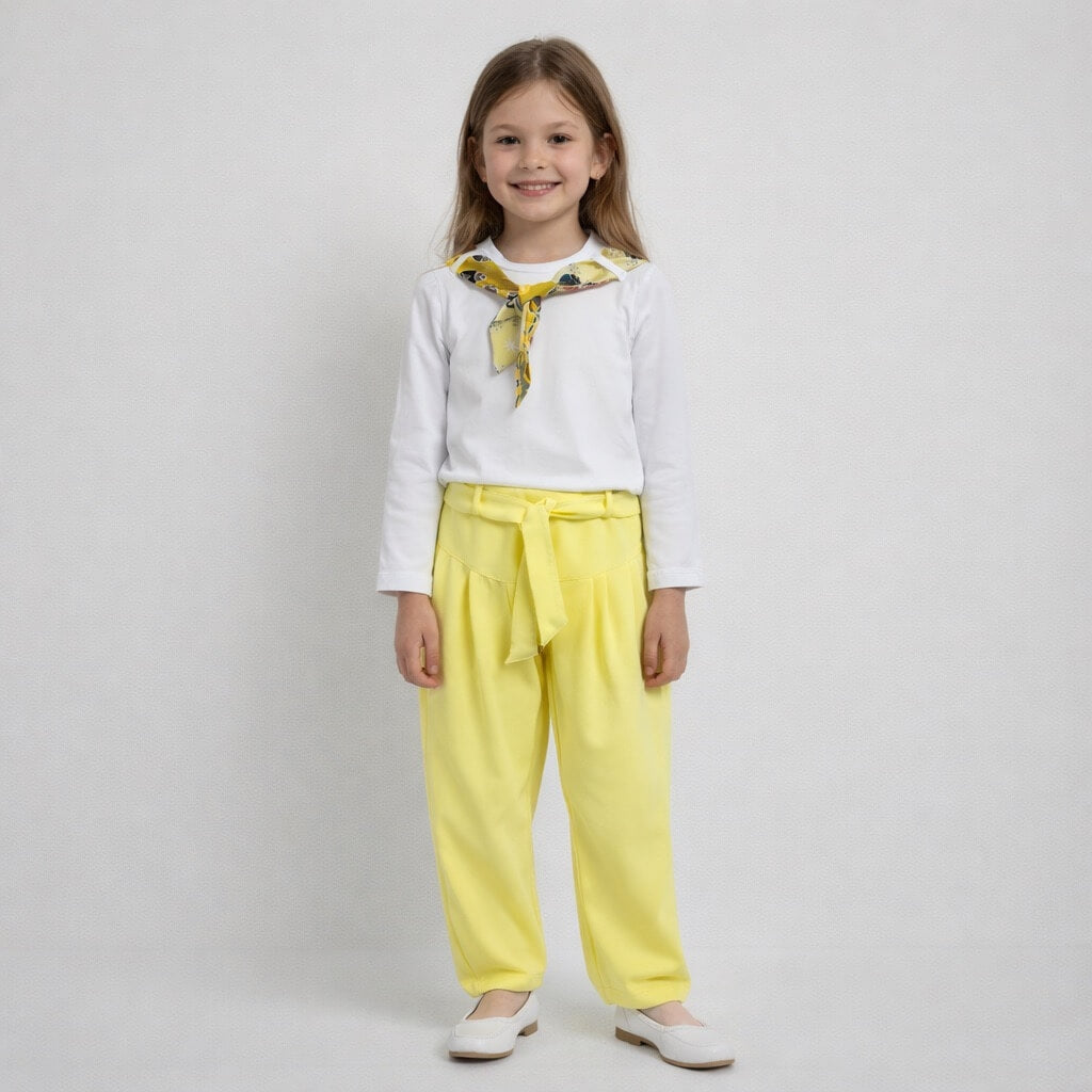 Baby-Mädchen-Outfit aus Baumwolle