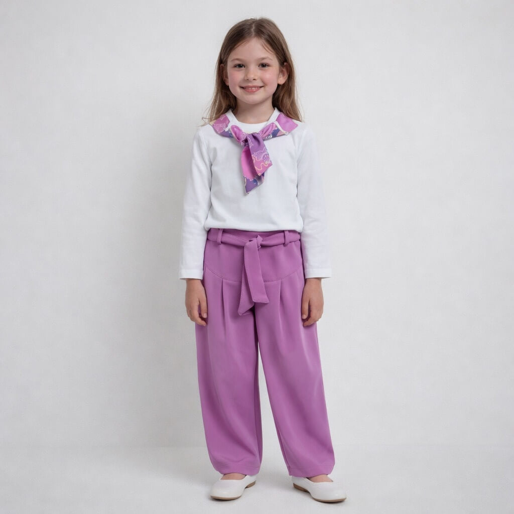 Baby-Mädchen-Outfit aus Baumwolle