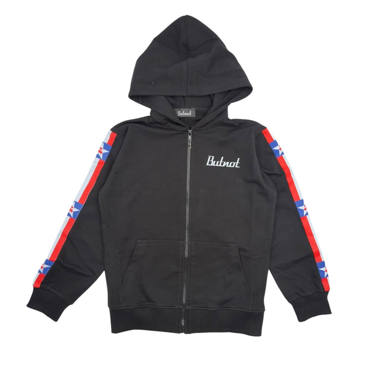 Jungen Baumwoll-Sweatshirt mit Reißverschluss - BUTNOT