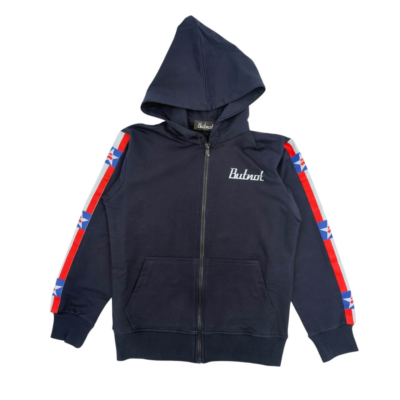 Sweatshirt aus Baumwolle mit Reißverschluss für Jungen - BUTNOT