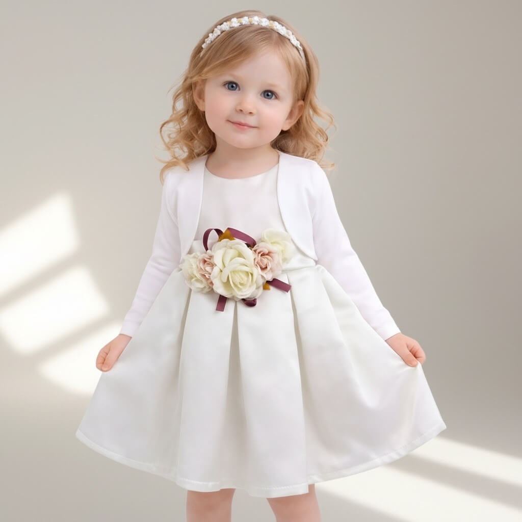 Elegantes Baby-Mädchen-Kleid